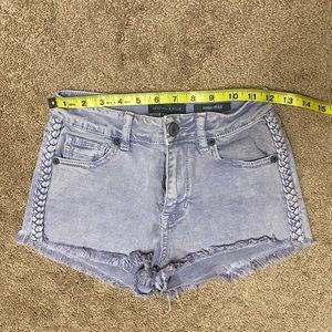Kendall and Kylie Lavender High Rise Shorts Size 0